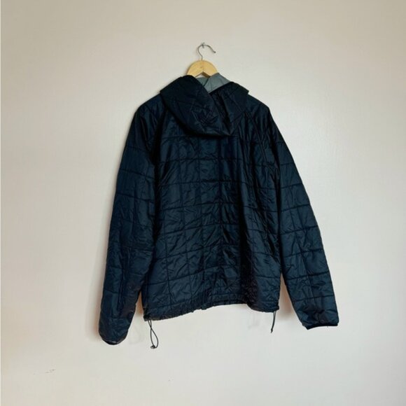 🟤 Men’s Black L.L. Bean Primacore Hooded Jacket Size XLT EUC - Picture 2 of 6